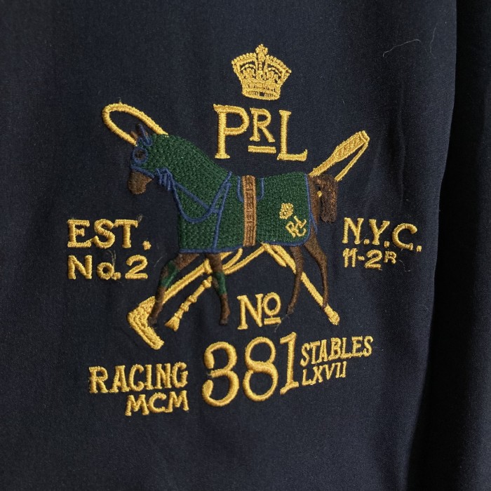 90s  Polo by Ralph Lauren zip-up reversible jacket | Vintage.City 古着屋、古着コーデ情報を発信