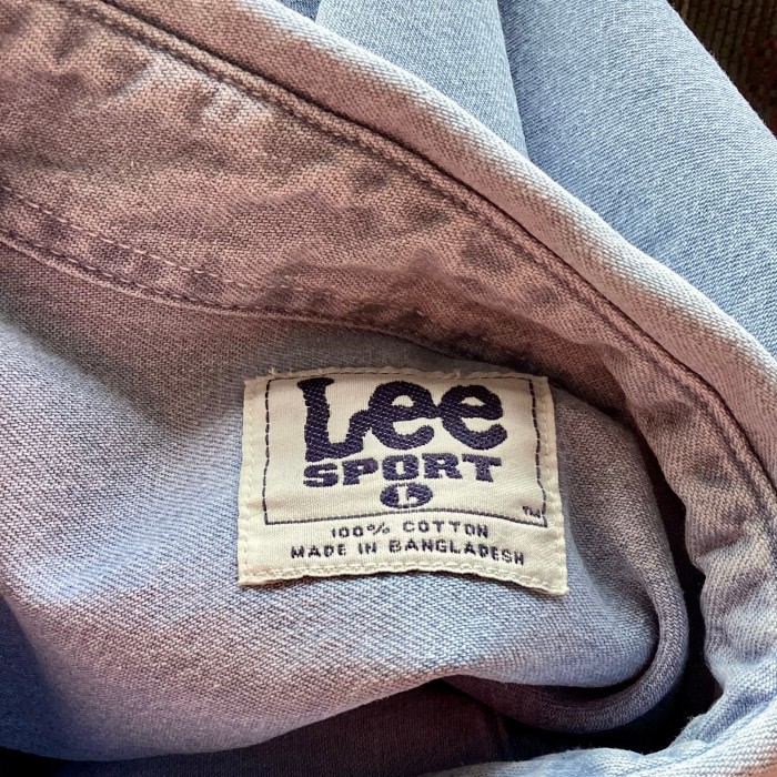 2000‘S Lee SPORT スーパーボールチャンピオン　RAMS デニム　ボタンダウンシャツ | Vintage.City 빈티지숍, 빈티지 코디 정보