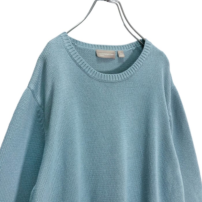 90-00s croft & barrow pale blue cotton sweater | Vintage.City Vintage Shops, Vintage Fashion Trends