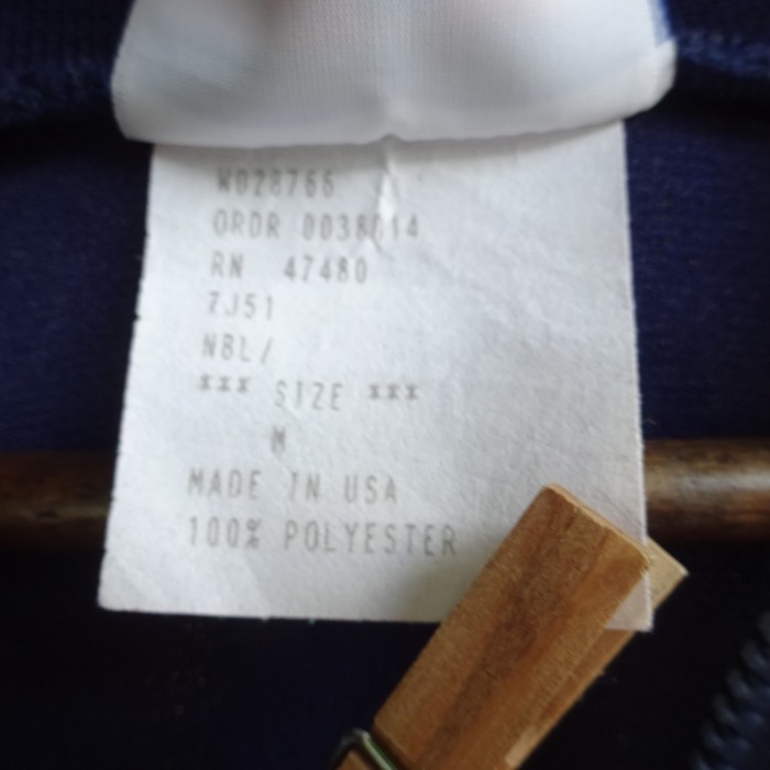 チアリーダー ジャージ M ネイビー USA製 レディース ラグラン フルジップ 9997 | Vintage.City 古着屋、古着コーデ情報を発信