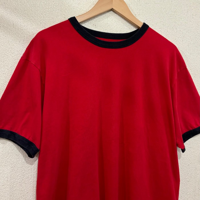 Gap リンガーTシャツ 半袖tシャツ 赤 黒 gap XL | Vintage.City 古着屋、古着コーデ情報を発信