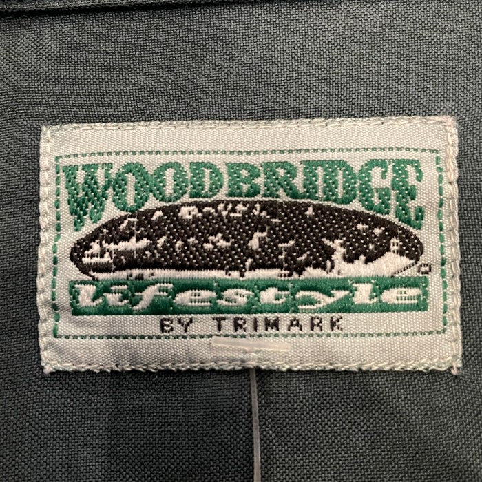 WOOD BRIDGE embroidery BD shirt | Vintage.City 古着屋、古着コーデ情報を発信