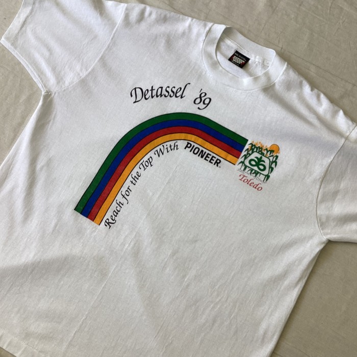 ’89 USA製 PIONEER/パイオニア Tシャツ 企業T プリントT アートアートT 古着 fc-1817 | Vintage.City 古着屋、古着コーデ情報を発信