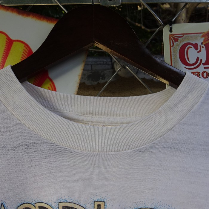 CMARDIGRAS 90s ホワイトTシャツ ダブルフェイス シングルステッチ 10000 | Vintage.City 古着屋、古着コーデ情報を発信