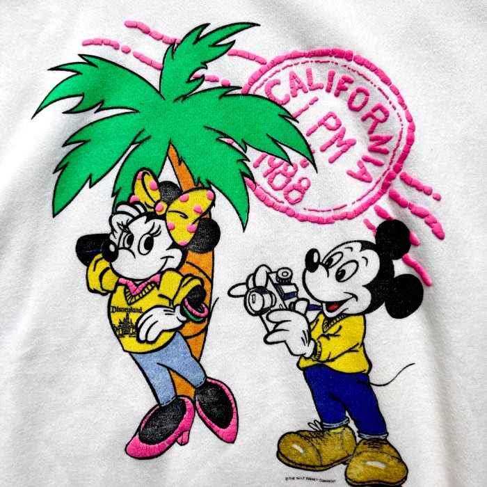 80’s “Mickey & Minnie” S/S Sweat Shirt | Vintage.City 古着屋、古着コーデ情報を発信