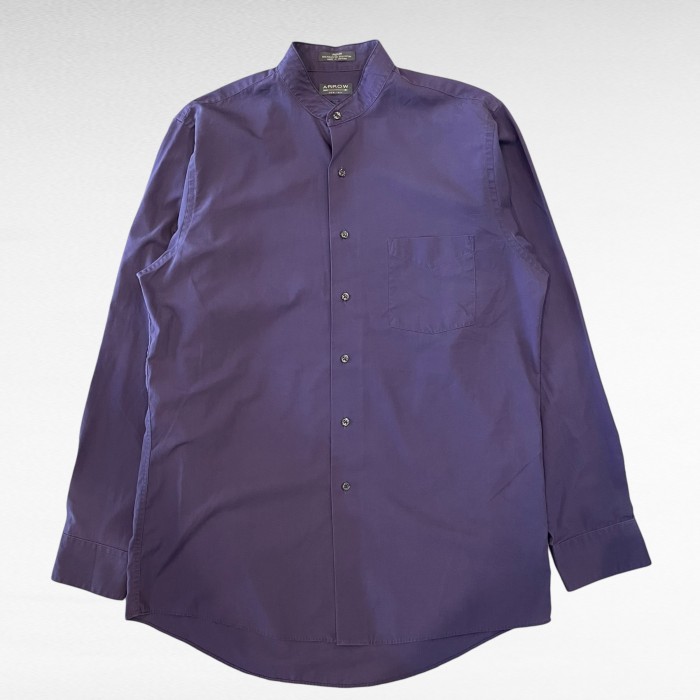 Arrow cotton polyester stand collar shirt | Vintage.City Vintage Shops, Vintage Fashion Trends