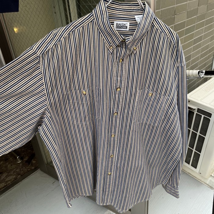 striped shirt | Vintage.City 古着屋、古着コーデ情報を発信