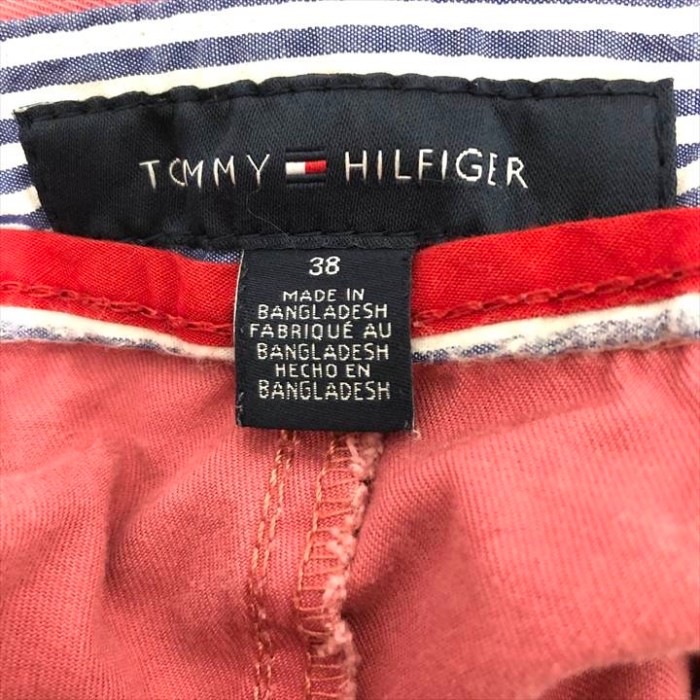90s 古着 トミーヒルフィガー ハーフパンツ 刺繍ロゴ ワイド W39 L10 | Vintage.City 古着屋、古着コーデ情報を発信