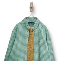 【RALPH LAUREN】長袖デザインシャツ＋ネクタイ | Vintage.City 빈티지숍, 빈티지 코디 정보
