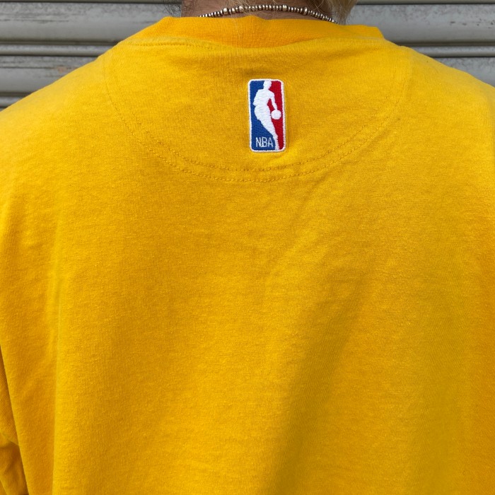 90s NIKE ナイキ　NBA レタードワッペンTシャツ　マスタード　XL | Vintage.City 古着屋、古着コーデ情報を発信