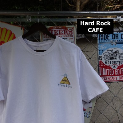 ハードロックカフェ Tシャツ ホワイト ピラミッドイラスト バックプリント 白 10012 | Vintage.City 古着屋、古着コーデ情報を発信