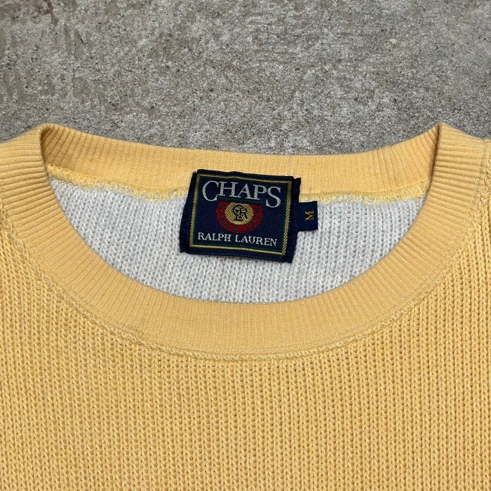 Ralph Lauren CHAPS ロゴ刺繍 コットンニット | Vintage.City 古着屋、古着コーデ情報を発信