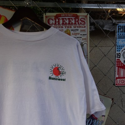ホワイト Tシャツ 90s バックプリント スポーツウェア sunsweet 白 10001 | Vintage.City 古着屋、古着コーデ情報を発信