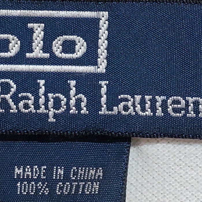 ralph laurenラルフローレン 白半袖ポロシャツストリート古着 刺繍ロゴ | Vintage.City 古着屋、古着コーデ情報を発信