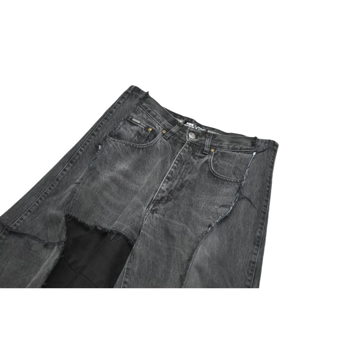 VERS Remake Wide Short Denim Pants | Vintage.City 古着屋、古着コーデ情報を発信