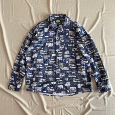 90's / 《Cabela's》printed shirt | Vintage.City 古着屋、古着コーデ情報を発信