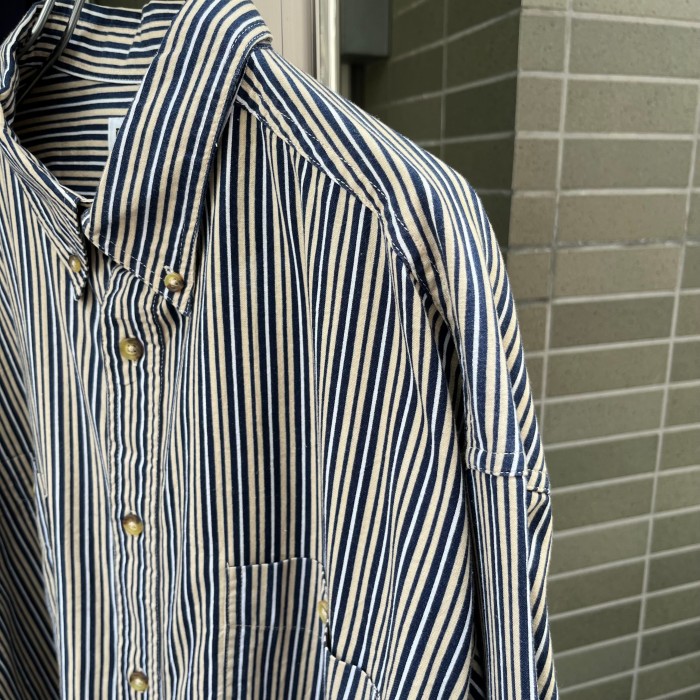 striped shirt | Vintage.City 古着屋、古着コーデ情報を発信