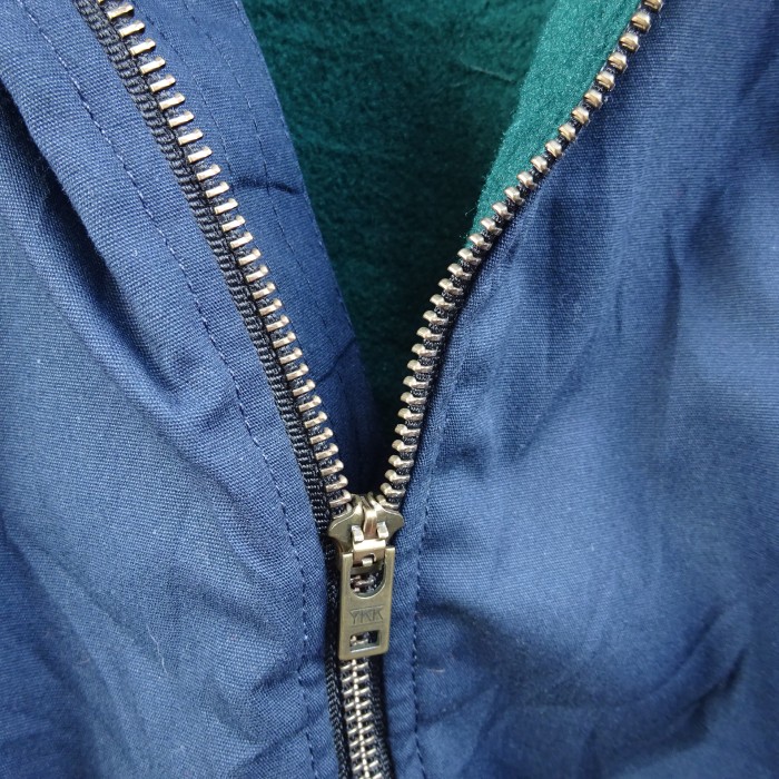 レッドキャップ ブルゾン XL ネイビー グリーン フルジップ 裏起毛 刺ロゴ 10006 | Vintage.City 古着屋、古着コーデ情報を発信