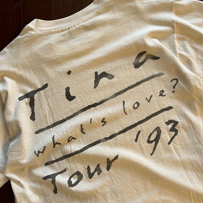 90's Tina Turner What's Love Tour '93 T-shirt ティナターナー アーティストTee | Vintage.City 古着屋、古着コーデ情報を発信