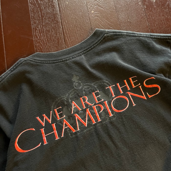 90's Queen We Are The Champions T-shirt クイーン Tee L | Vintage.City 古着屋、古着コーデ情報を発信
