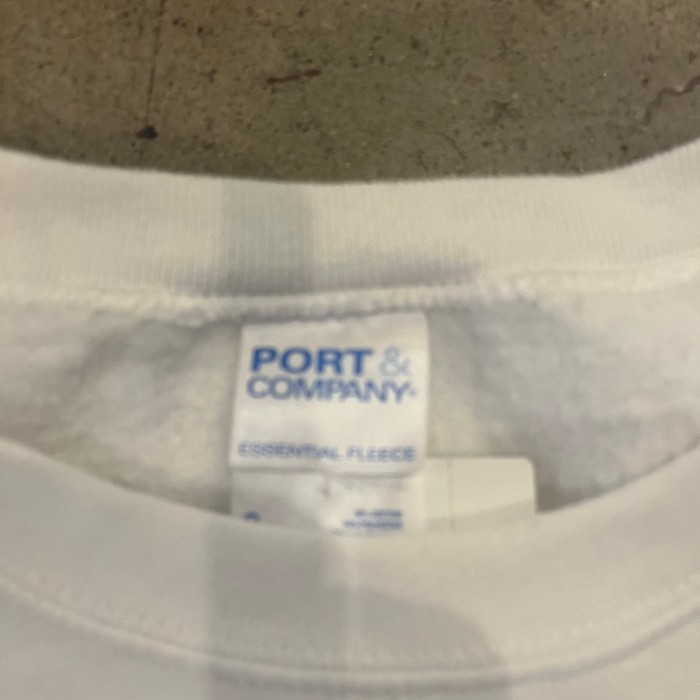 PORT&COMPANY college print sweat | Vintage.City 古着屋、古着コーデ情報を発信