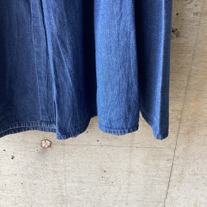 denim tiered flare skirt | Vintage.City Vintage Shops, Vintage Fashion Trends
