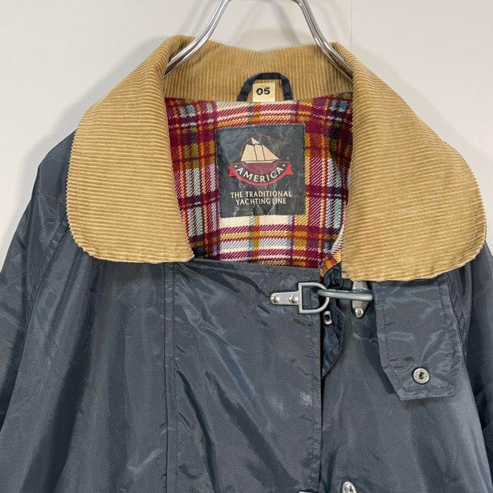 THE TRADITIONAL YACHTING LINE vintage fireman jacket size 05 配送C　ファイヤーマンジャケット　襟コーデュロイ　ファイヤーマンズスリッカー　ビンテージ | Vintage.City Vintage Shops, Vintage Fashion Trends