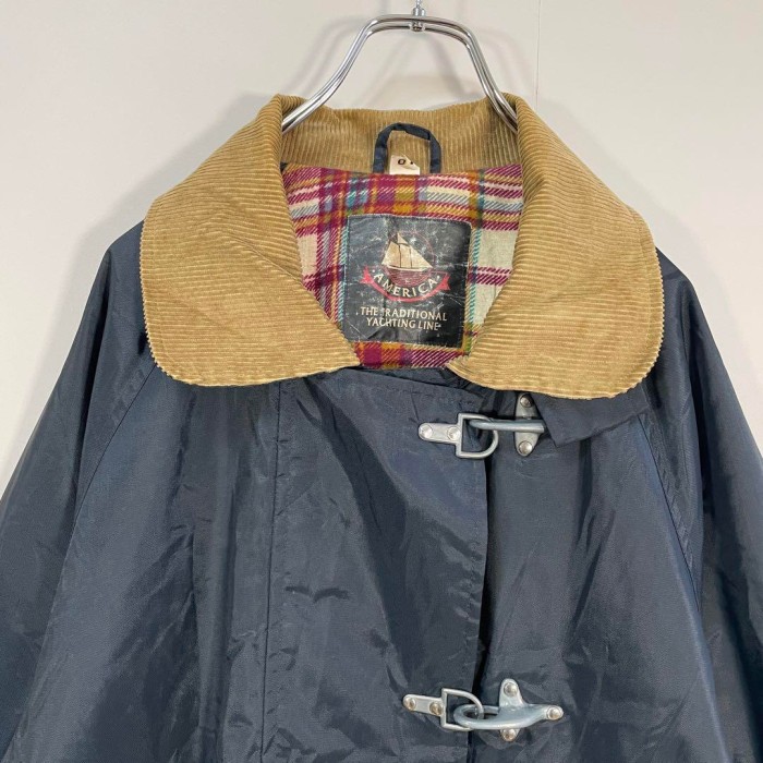 THE TRADITIONAL YACHTING LINE vintage fireman jacket size 04 配送C　ファイヤーマンジャケット　襟コーデュロイ　ファイヤーマンズスリッカー　ビンテージ | Vintage.City Vintage Shops, Vintage Fashion Trends
