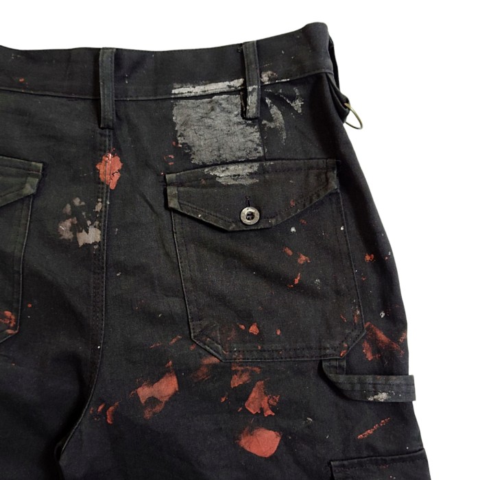 Dickies / Good Painted Black Painter Cargo Pants W31 | Vintage.City 古着屋、古着コーデ情報を発信
