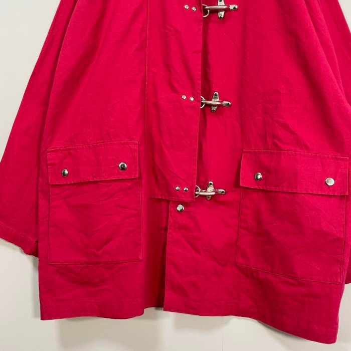 CVR vintage fireman jacket size XL 配送C　ファイヤーマンジャケット　赤無地　ファイヤーマンズスリッカー　ビンテージ | Vintage.City 빈티지숍, 빈티지 코디 정보