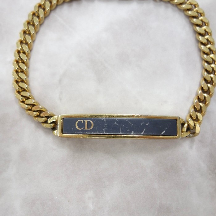 Vinrage Christian Dior クリスチャンディオール ID チェーンブレスレット | Vintage.City 빈티지숍, 빈티지 코디 정보