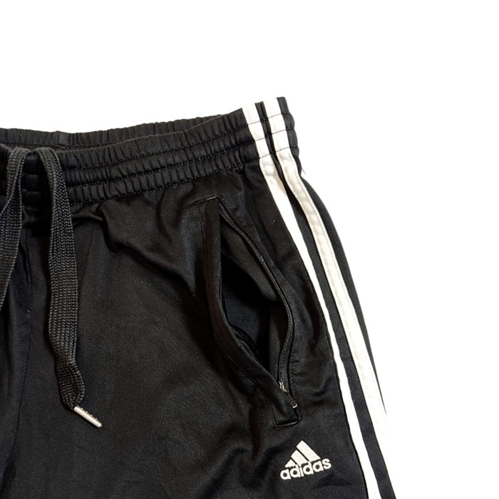 adidas / Three Stripes Black Track Pants | Vintage.City 古着屋、古着コーデ情報を発信