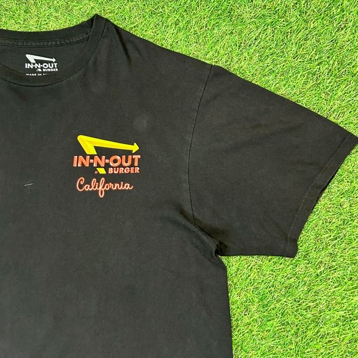 【Men's】IN-N-OUT BURGER 半袖 Tシャツ / Made In USA 古着 ティーシャツ T-Shirts イン・アンド・アウト・バーガー | Vintage.City 빈티지숍, 빈티지 코디 정보