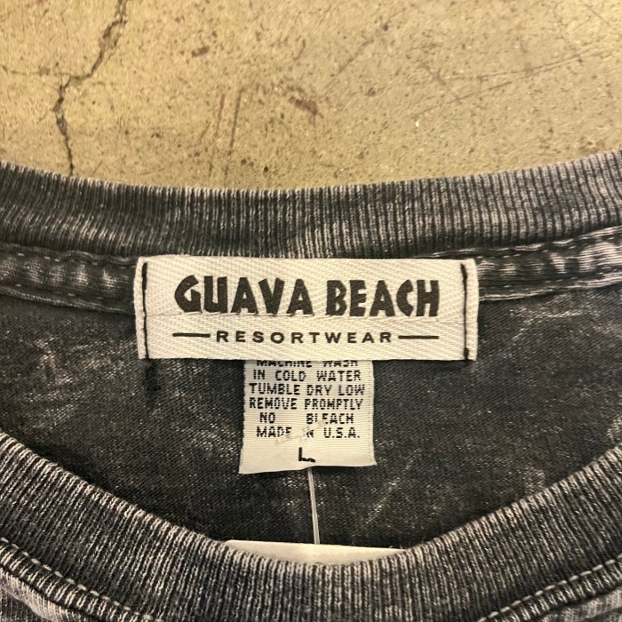 GUAVA BEACH long sleeve print t-shirt | Vintage.City Vintage Shops, Vintage Fashion Trends
