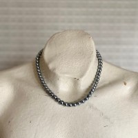 Used retro gray pearl classical necklace レトロ ユーズド グレー パール クラシカル ネックレス | Vintage.City Vintage Shops, Vintage Fashion Trends