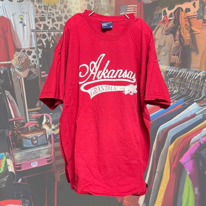 オーバーサイズ　Tシャツ　MV SPORT カレッジ　ARKANSAS アーカンソー | Vintage.City 빈티지숍, 빈티지 코디 정보
