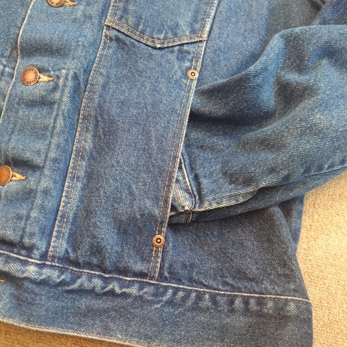 80s~ RUSTLER denim jacket （made in USA） | Vintage.City 빈티지숍, 빈티지 코디 정보