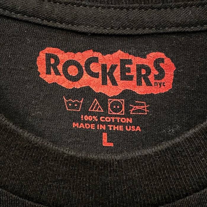 激レア MADE IN USA製 ROCKERS NYC 「反戦」 ハンドメイドジルコニア加工Tシャツ ブラック Lサイズ | Vintage.City 빈티지숍, 빈티지 코디 정보