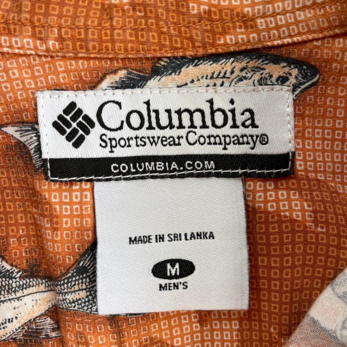 Columbia multi fish design shirt size M 配送C　コロンビア　魚　総柄デザインシャツ　秋刀魚　アロハ | Vintage.City 古着屋、古着コーデ情報を発信