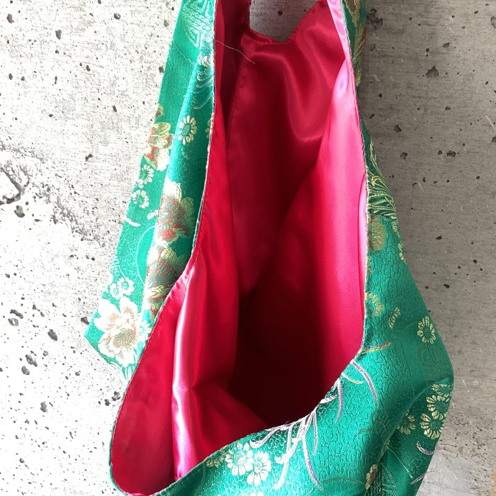 cheongsam fabric bag | Vintage.City 빈티지숍, 빈티지 코디 정보