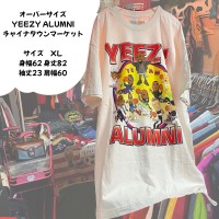 オーバーサイズ　Tシャツ　YEEZY ALUMNI ラップT　バンドT バンT　カニエ　ヴァージル | Vintage.City 古着屋、古着コーデ情報を発信