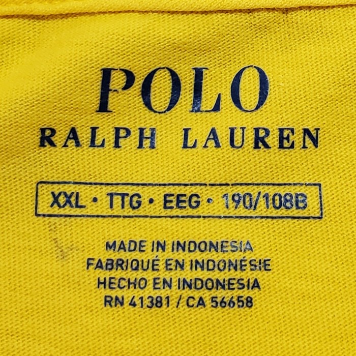 polo Ralph Lauren ポロラルフローレン半袖ティーシャツt黄色古着 | Vintage.City 古着屋、古着コーデ情報を発信