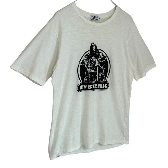 HYSTERIC GLAMOUR Tシャツ センターロゴ プリントロゴ バイク | Vintage.City 빈티지숍, 빈티지 코디 정보