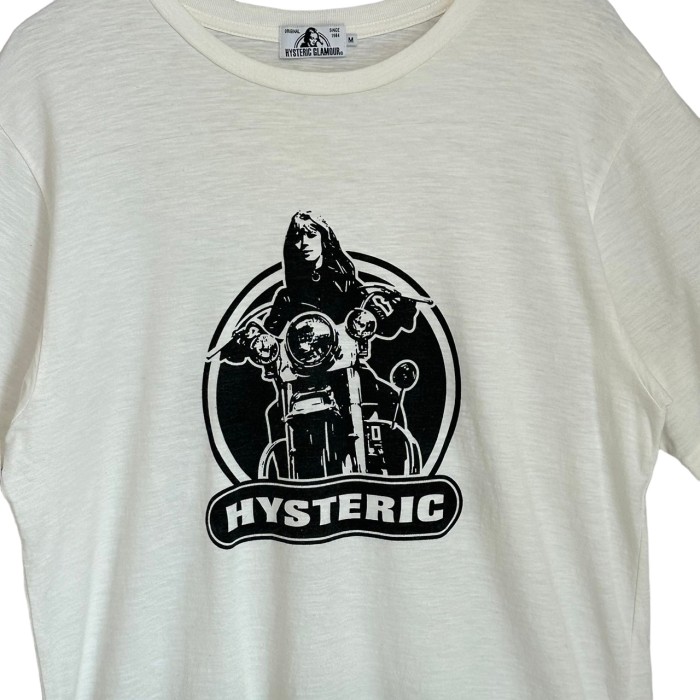 HYSTERIC GLAMOUR Tシャツ センターロゴ プリントロゴ バイク | Vintage.City 빈티지숍, 빈티지 코디 정보