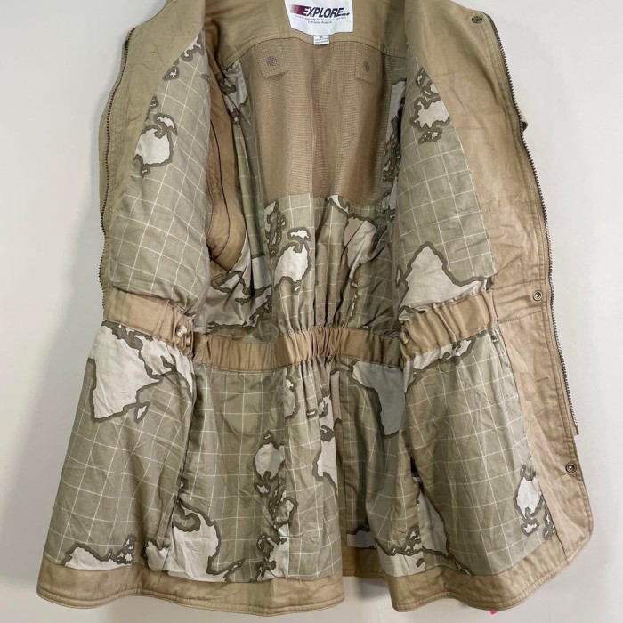 タグ付き EXPLOREmilitaly safari jacket size M 配送C　ミリタリー　フィールドジャケット　刺繍　　マルチポケット | Vintage.City Vintage Shops, Vintage Fashion Trends