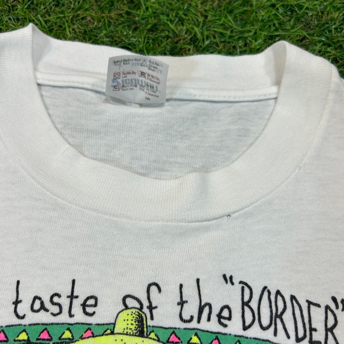【Men's】90s ON THE BORDER CAFE 半袖 Tシャツ / Made In USA Vintage ヴィンテージ 古着 ティーシャツ T-Shirts サボテン ウエスタン | Vintage.City 빈티지숍, 빈티지 코디 정보