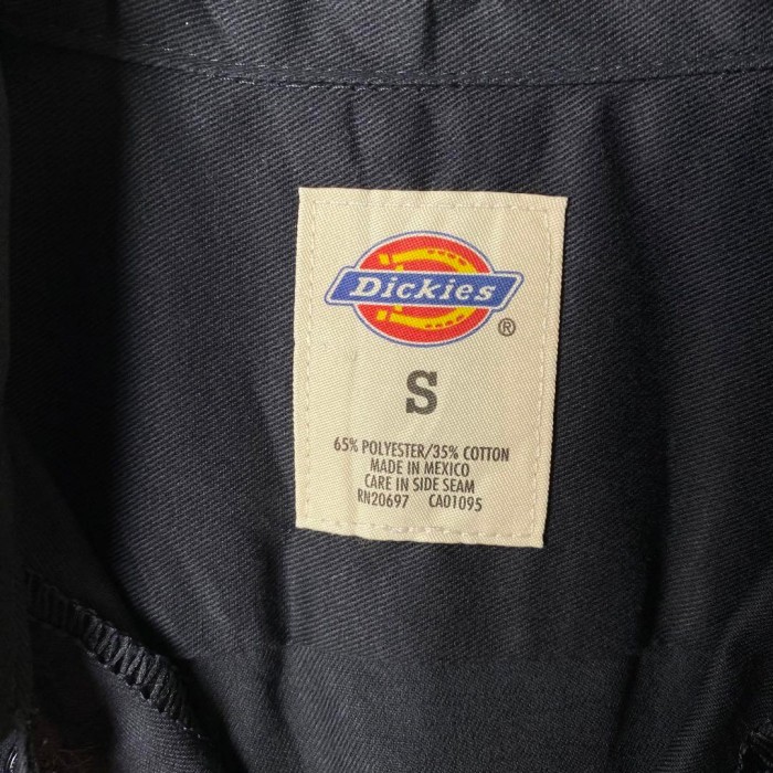 未使用 タグ付き Dickies ワークシャツ 半袖 ワンポイント ブラック S | Vintage.City 古着屋、古着コーデ情報を発信