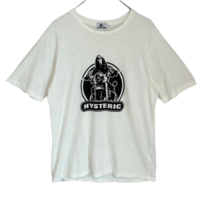 HYSTERIC GLAMOUR Tシャツ センターロゴ プリントロゴ バイク | Vintage.City 古着屋、古着コーデ情報を発信