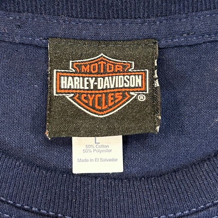 【Men's】HARLEY DAVIDSON ネイビー 半袖 Tシャツ / 古着 ハーレーダビッドソン ティーシャツ T-Shirts | Vintage.City 古着屋、古着コーデ情報を発信