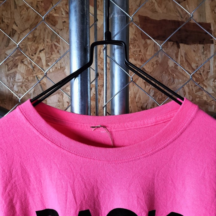 ネオンカラー　ビッグプリント　ショート丈　カットオフ　Tシャツ　半袖　リメイク　Y2K　韓国　人気カラー　ピンク　ストリート　一点物　古着 | Vintage.City 古着屋、古着コーデ情報を発信